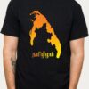"Tamil Eelam" Unisex Black T-Shirt With Gold Print