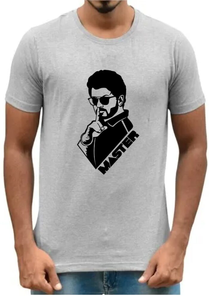 'Master' Printed Unisex Crew Neck T-Shirt