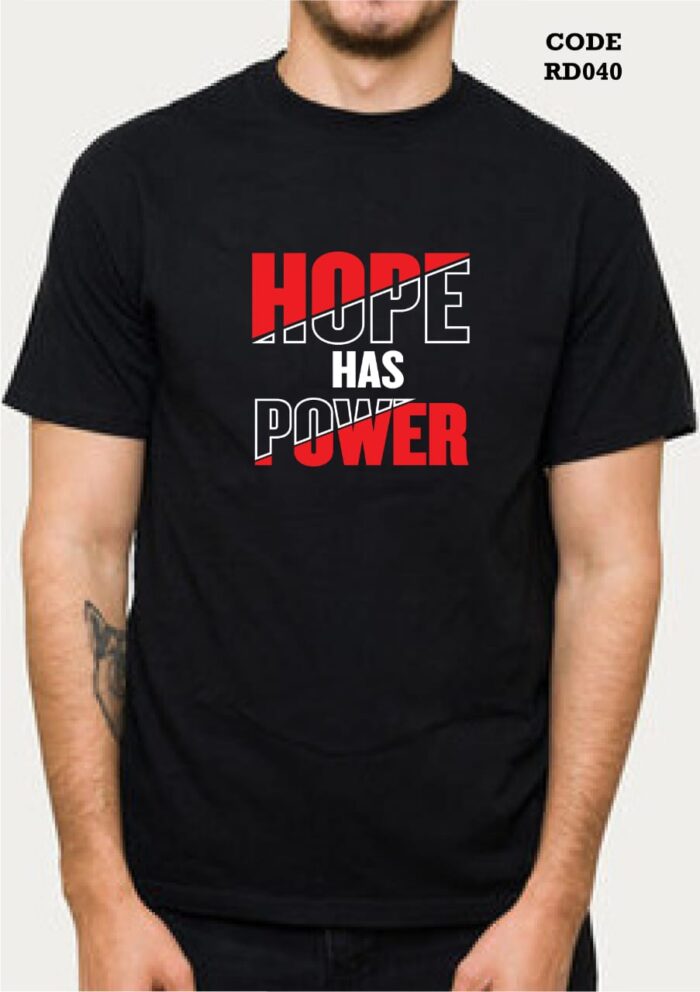 'Hope' Printed Unisex Crew Neck T-Shirt