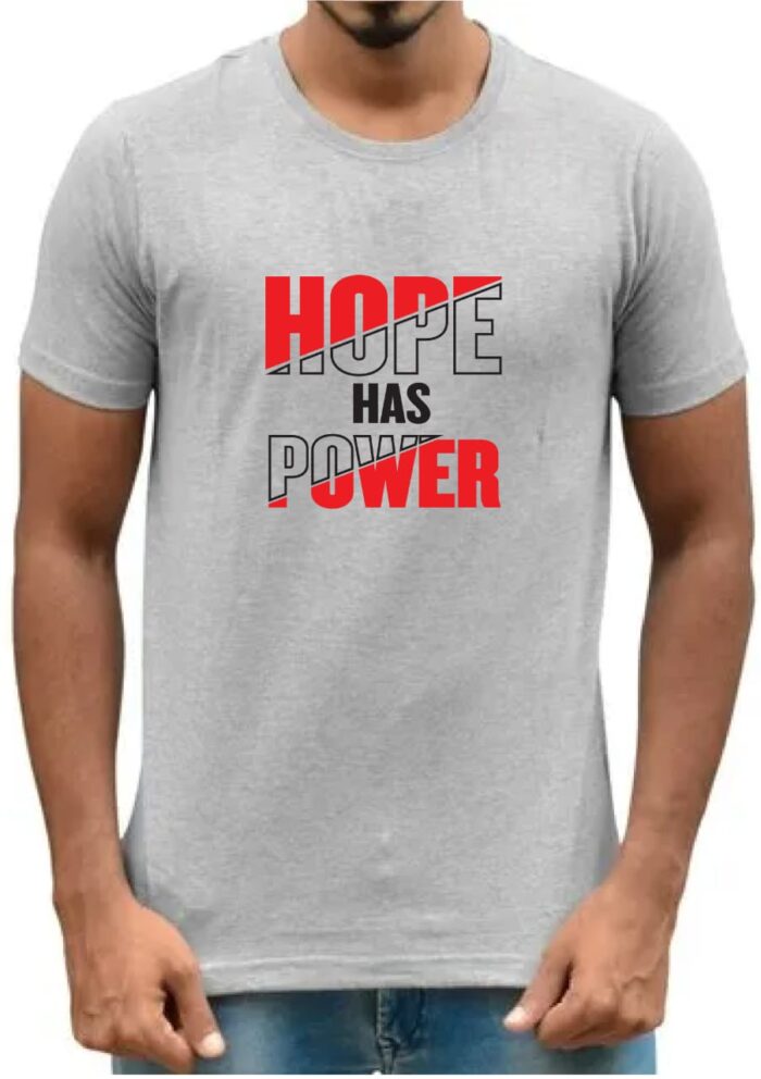 'Hope' Printed Unisex Crew Neck T-Shirt