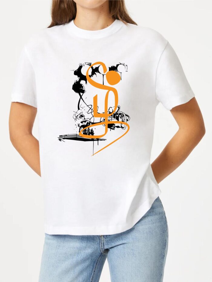 WhatsApp Image 2025-12-14 at 16.37.07 (1) ‘Tamil’ logo Gold Printed Unisex Crew Neck T-Shirt