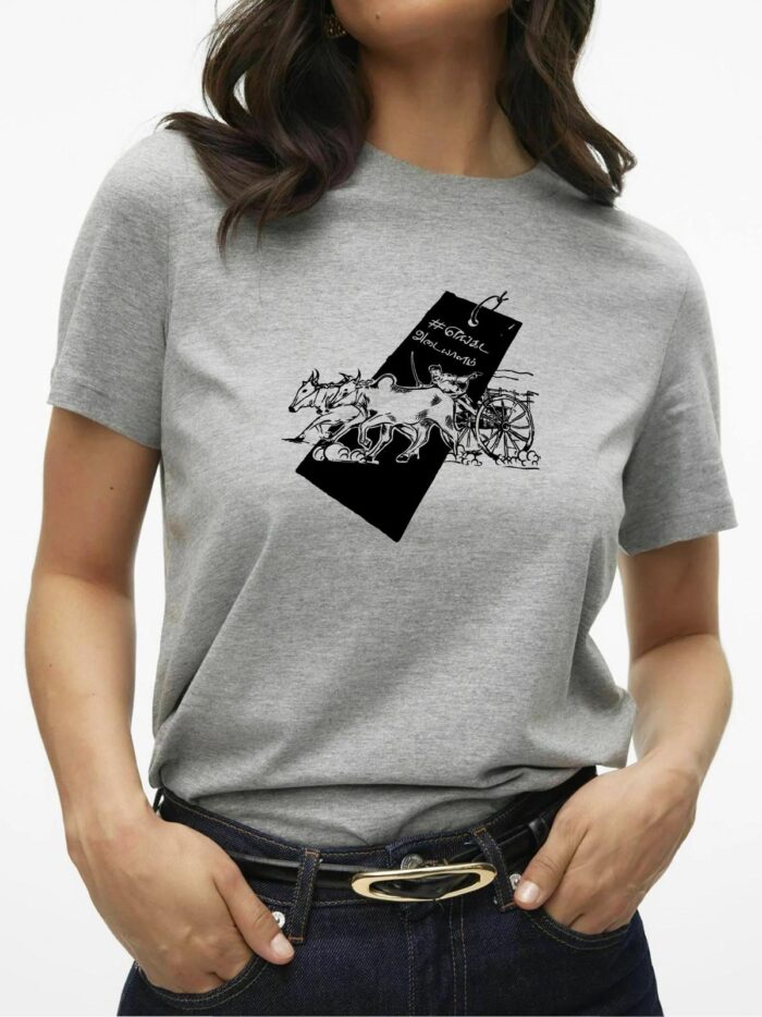 Printed Unisex Crew Neck T-Shirt