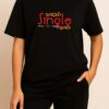 'Naanum Single Thaan' Tamil Printed Unisex Crew Neck T-Shirt