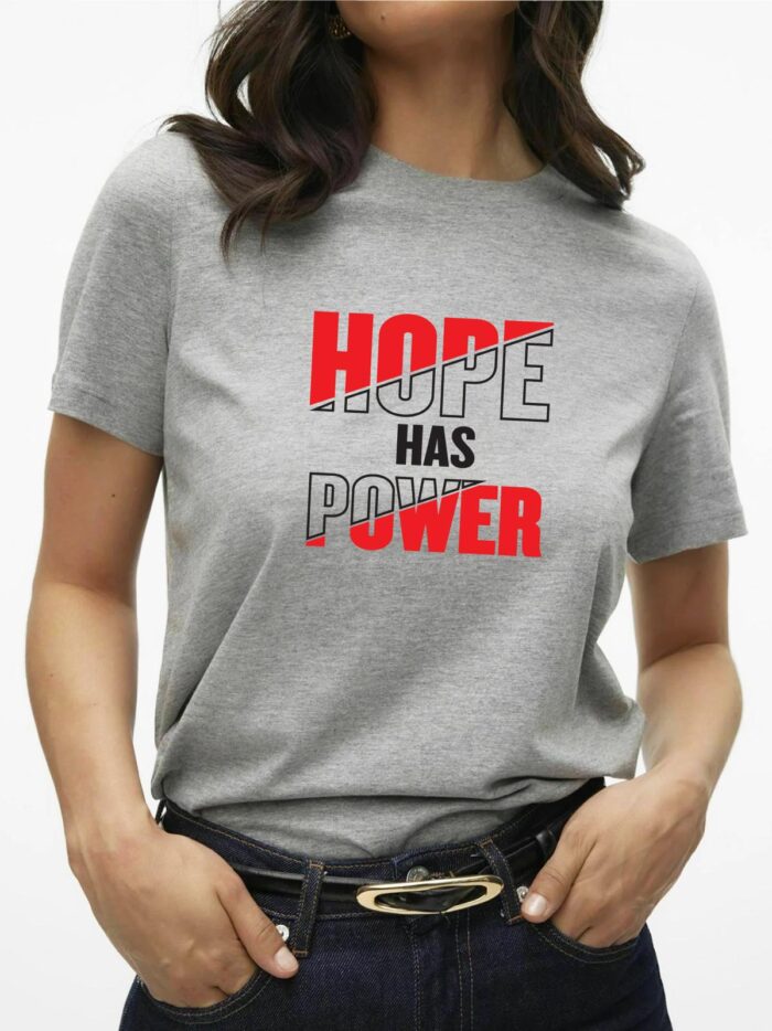 'Hope' Printed Unisex Crew Neck T-Shirt