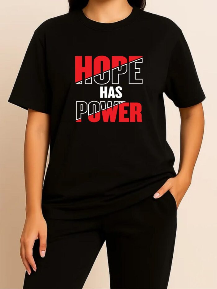 'Hope' Printed Unisex Crew Neck T-Shirt